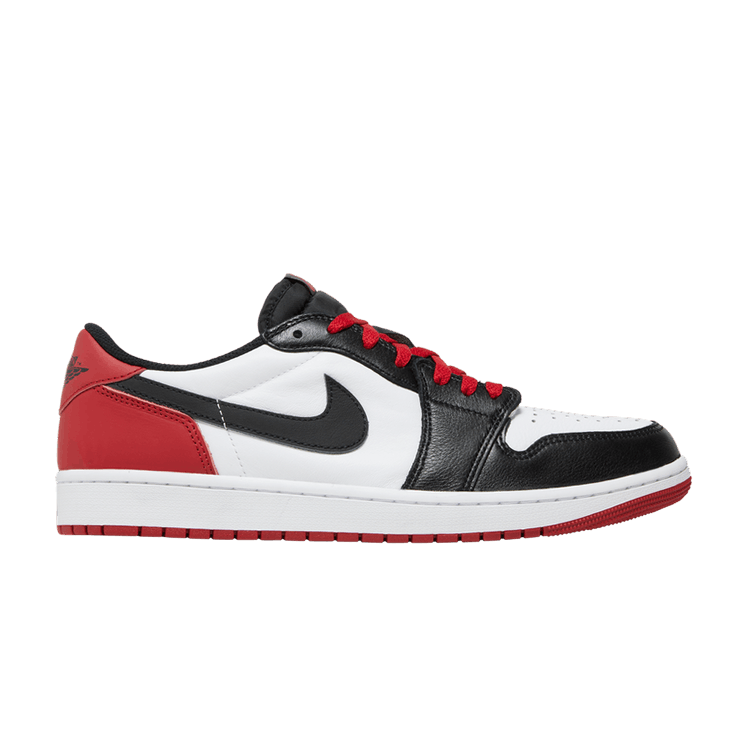 JORDAN 1 LOW BLACK TOE (2023)