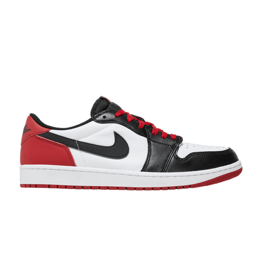 JORDAN 1 LOW BLACK TOE (2023)