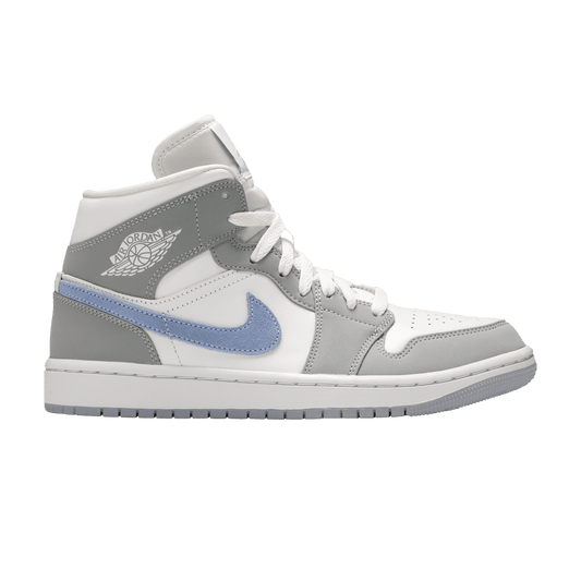 JORDAN 1 MID ALUMINUM WOLF GREY